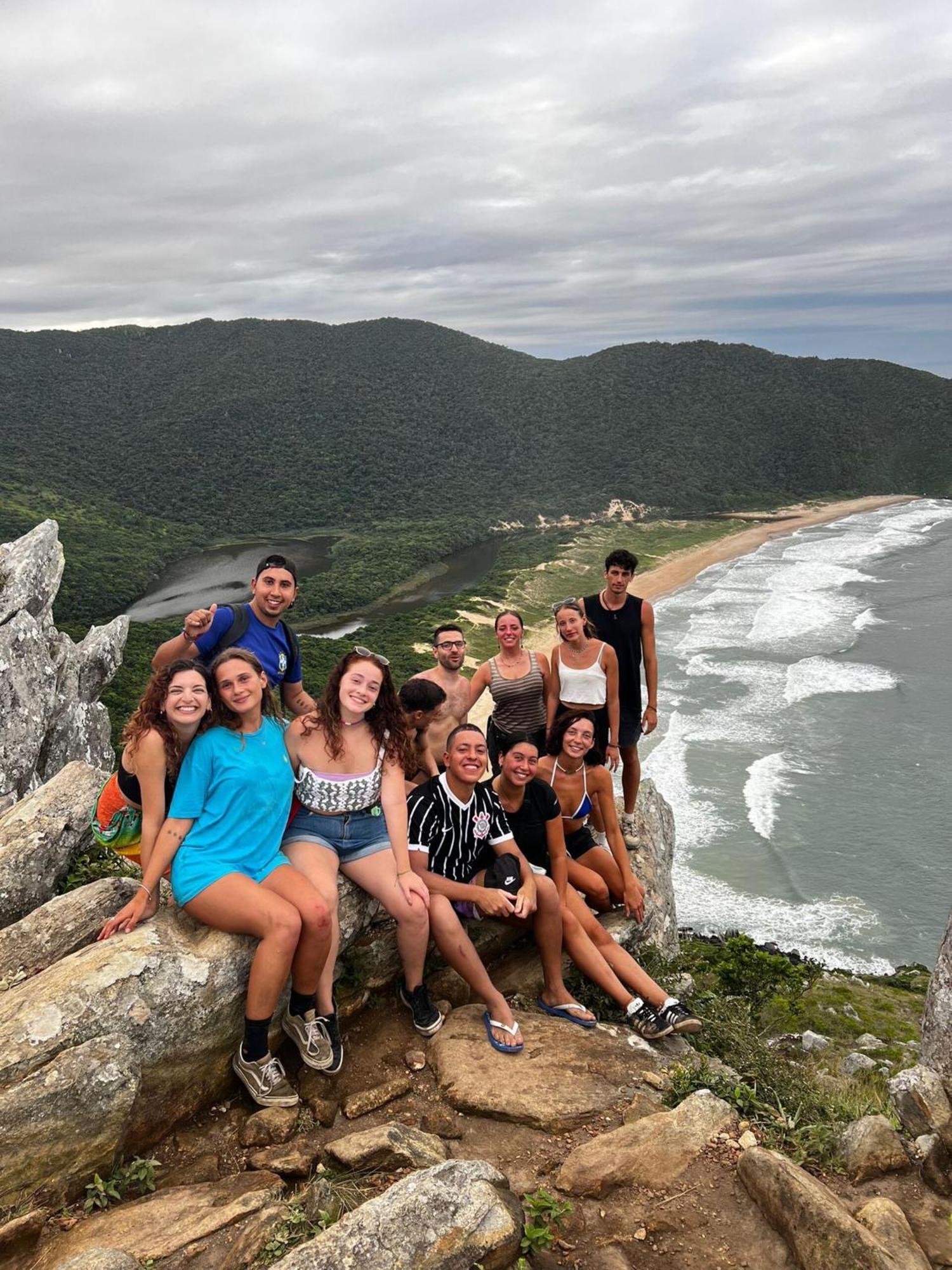 Nomades Vibe Da Ilha - Adventure Hostels & Coworking フロリアノポリス エクステリア 写真