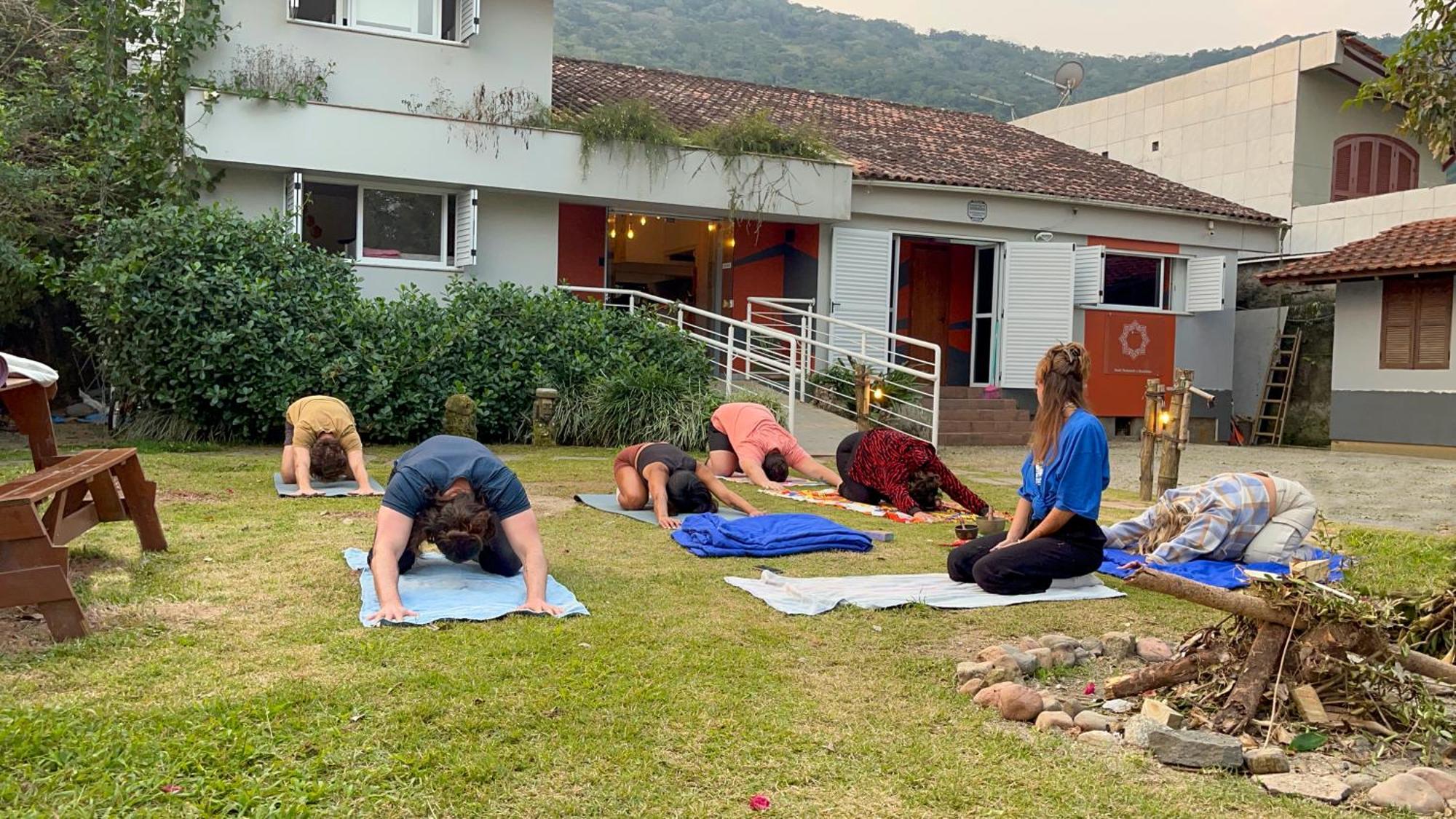 Nomades Vibe Da Ilha - Adventure Hostels & Coworking フロリアノポリス エクステリア 写真
